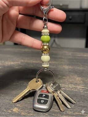 Green Fairy Inspired Key Ring